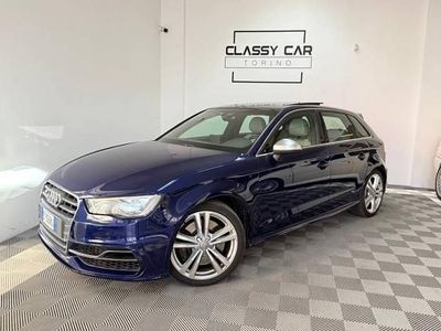 Usata Audi S3 S-Line 300 CV (220 kW) 2014 Blu