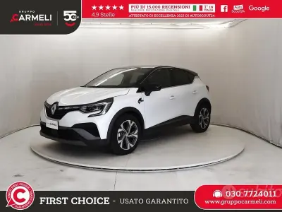 Usata Renault Captur RS Line 143 CV (105 kW) 2022 Bianco SUV