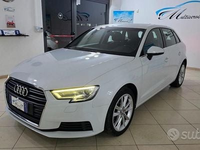 Usata Audi A3 Sport 115 CV (84 kW) 2017 Bianco Berlina