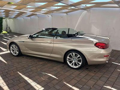 Begagnad BMW 640 Cabriolet 320 HK (235 kW) 2011 Brun Cab