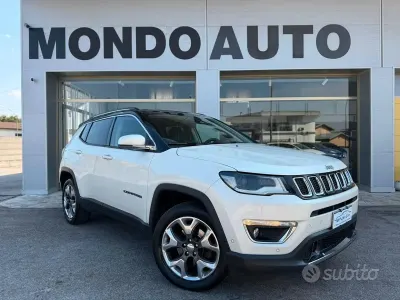 Usata Jeep Compass Limited 170 CV (125 kW) 2018 Bianco SUV