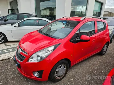 Usata Chevrolet Spark LS 65 CV (47 kW) 2010 Rosso Utilitaria