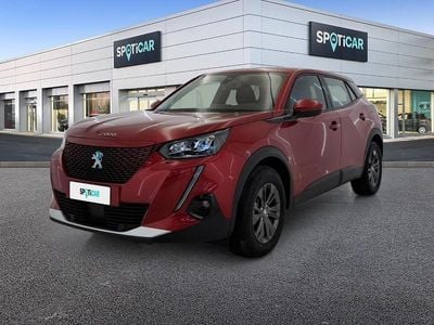 Usata Peugeot e-2008 Active 100 kW (136 CV) 2021 Rosso SUV