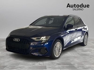 Usata Audi A3 Advanced 116 CV (85 kW) 2022 Blu Berlina