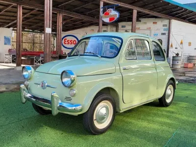 Usata Fiat 500 14 CV (10 kW) 1958 Verde Utilitaria