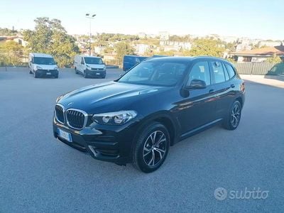 Usata BMW X3 Advantage 190 CV (139 kW) 2019 Nero SUV