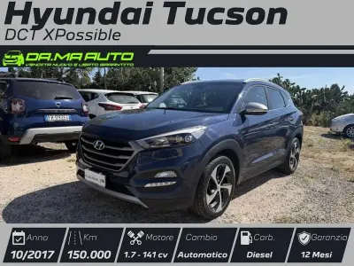 Usata Hyundai Tucson Xpossible 141 CV (103 kW) 2017 Blu SUV