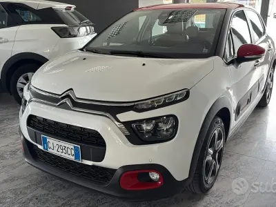 Usata Citroën C3 Shine 102 CV (75 kW) 2022 Bianco Utilitaria