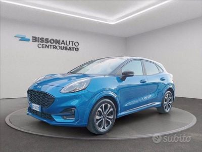 Usata Ford Puma ST-Line 125 CV (91 kW) 2020 Blu SUV