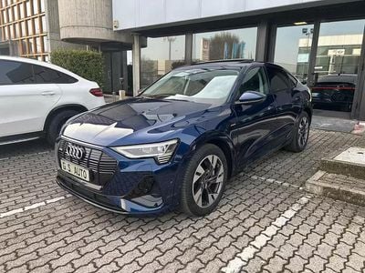 Usata Audi e-tron S-Line 300 kW (408 CV) 2021 Blu SUV