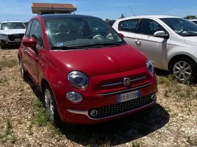 Usata Fiat 500 Lounge 69 CV (50 kW) 2017 Rosso Berlina