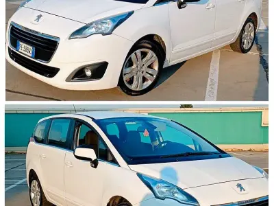 Usata Peugeot 5008 120 CV (88 kW) 2016 Bianco Monovolume