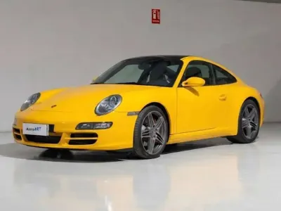 Usata Porsche 997 355 CV (261 kW) 2007 L12h speed yellow Coupé