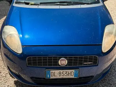 Usata Fiat Grande Punto 90 CV (66 kW) 2007 Blu Utilitaria