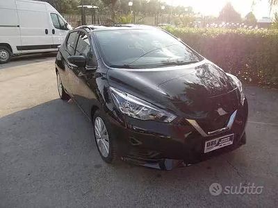 Usata Nissan Micra Acenta 92 CV (67 kW) 2022 Nero Utilitaria