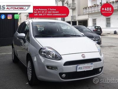 Usata Fiat Punto Lounge 78 CV (57 kW) 2014 Nero Utilitaria
