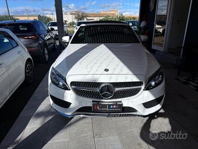 Usata Mercedes C250 Premium 204 CV (150 kW) 2017 Bianco Cabrio