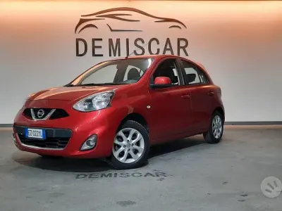 Usata Nissan Micra Acenta 80 CV (58 kW) 2015 Rosso Utilitaria