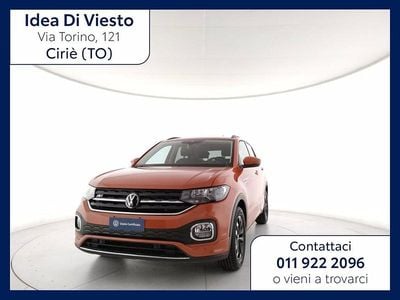 Usata VW T-Cross Sportline 110 CV (80 kW) 2023 Energetic orange metallizzato SUV