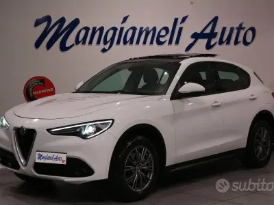 Usata Alfa Romeo Stelvio Super 210 CV (154 kW) 2018 Bianco SUV