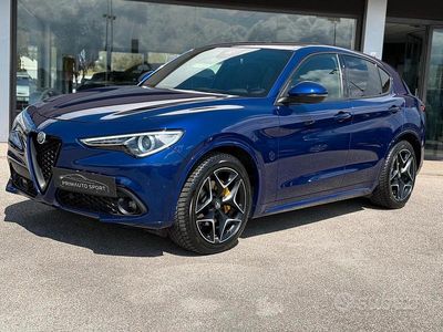 Usata Alfa Romeo Stelvio Veloce 210 CV (154 kW) 2021 Blu SUV