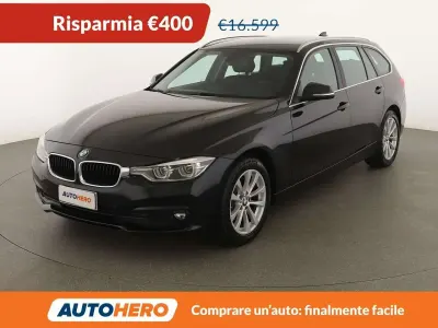 Usata BMW 318 Advantage 150 CV (110 kW) 2018 Nero Station wagon