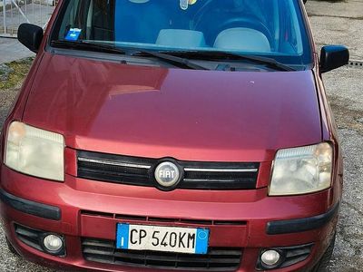 Usata Fiat Panda 2004 Rosso Utilitaria