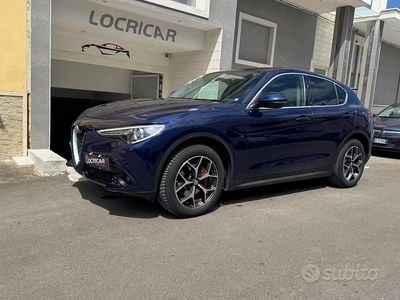 Usata Alfa Romeo Stelvio 210 CV (154 kW) 2019 Blu SUV