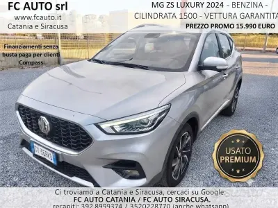 Usata MG ZS Luxury 106 CV (77 kW) 2024 Grigio SUV