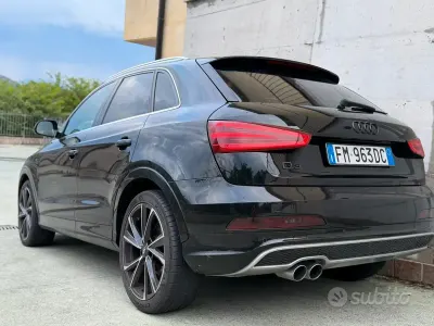 Usata Audi Q3 S-Line 177 CV (130 kW) 2015 Nero SUV