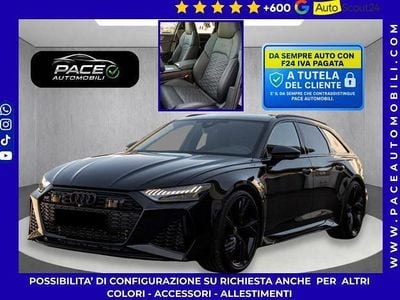 Nuova Audi RS6 Ambiente 600 CV (441 kW) 2025 Nero metallizzato Station wagon
