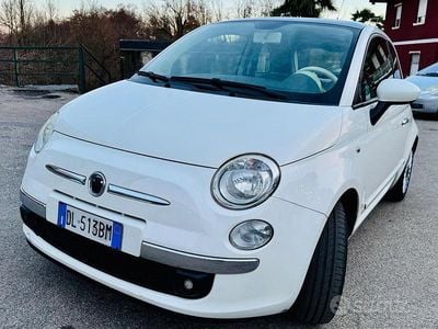 Usata Fiat 500 Lounge 69 CV (50 kW) 2008 Bianco Berlina