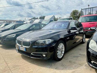 Usata BMW 525 Luxury Line 218 CV (160 kW) 2014 Blu Station wagon