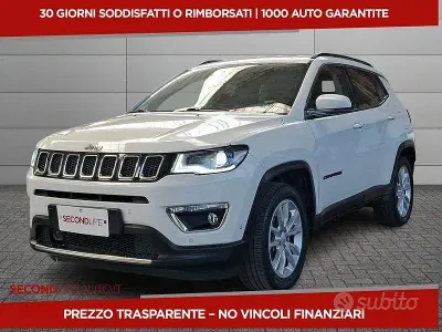Usata Jeep Compass Limited 131 CV (96 kW) 2021 Bianco SUV