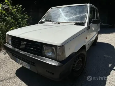Usata Fiat Panda Young 39 CV (28 kW) 1999 Bianco Coupé