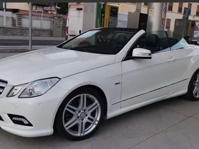 Usata Mercedes E350 231 CV (169 kW) 2011 Bianco Cabrio