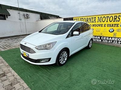 Bianco Usata 2017 Ford C-MAX Titanium X Monovolume | 3400 € (Buon prezzo)