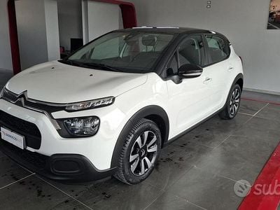 Usata Citroën C3 Feel 102 CV (75 kW) 2021 Bianco Utilitaria
