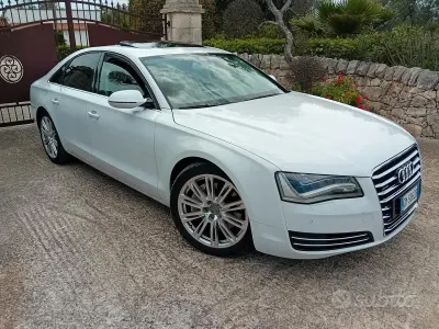 Usata Audi A8 350 CV (257 kW) 2012 Bianco Berlina