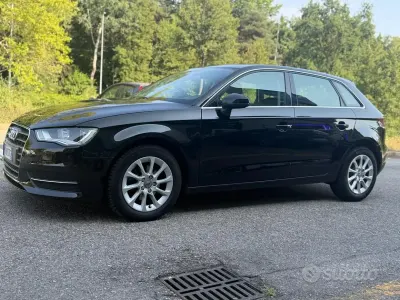 Usata Audi A3 110 CV (80 kW) 2015 Nero Berlina