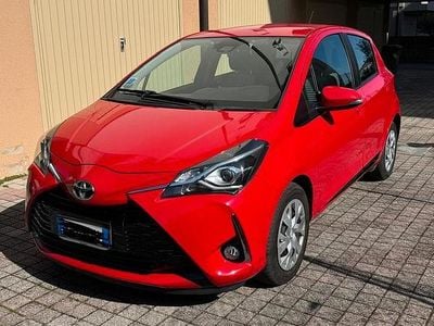 Usata Toyota Yaris 2018 Rosso Berlina