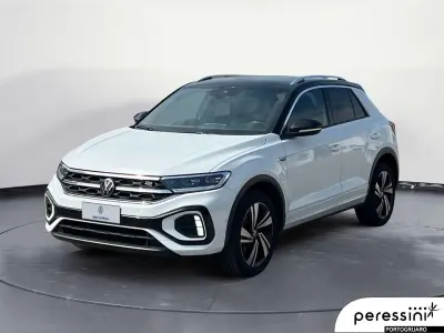 Usata VW T-Roc R-line 116 CV (85 kW) 2023 Bianco SUV