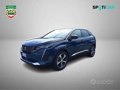 Usata Peugeot 3008 Allure 131 CV (96 kW) 2022 Blu SUV