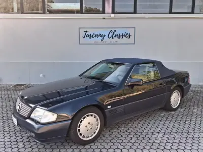 Usata Mercedes SL320 231 CV (169 kW) 1994 Blu Cabrio