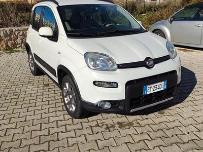 Usata Fiat Panda 4x4 S 75 CV (55 kW) 2014 Bianco Utilitaria