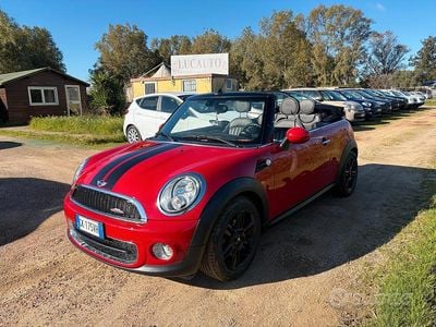 Usata Mini One Cabriolet 98 CV (72 kW) 2014 Rosso Cabrio