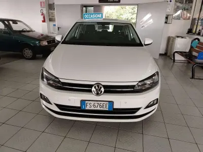 Usata VW Polo Highline 90 CV (66 kW) 2018 Bianco Utilitaria