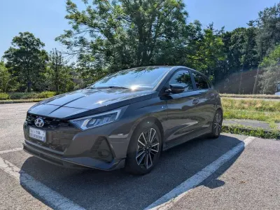 Usata Hyundai i20 N Line 120 CV (88 kW) 2022 Grigio Utilitaria