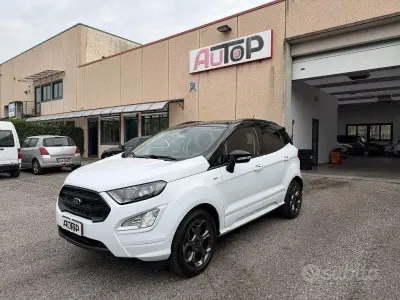 Usata Ford Ecosport ST-Line 100 CV (73 kW) 2018 Bianco SUV