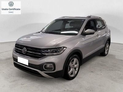 Usata VW T-Cross Advance 116 CV (85 kW) 2019 Argento SUV